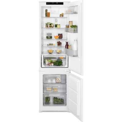 Electrolux LNS8FF19S beépíthető kombi hűtőszekrény